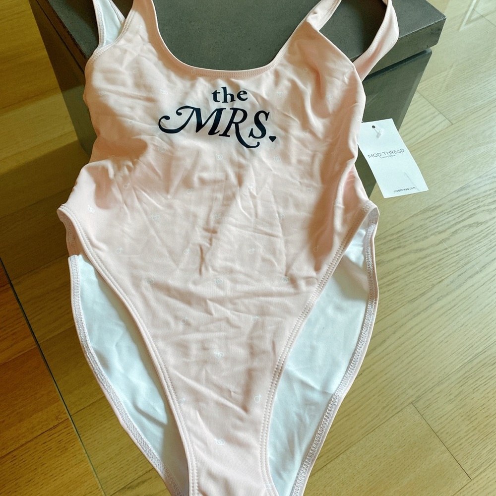 NWT The Mrs. One Piece Swimsuit